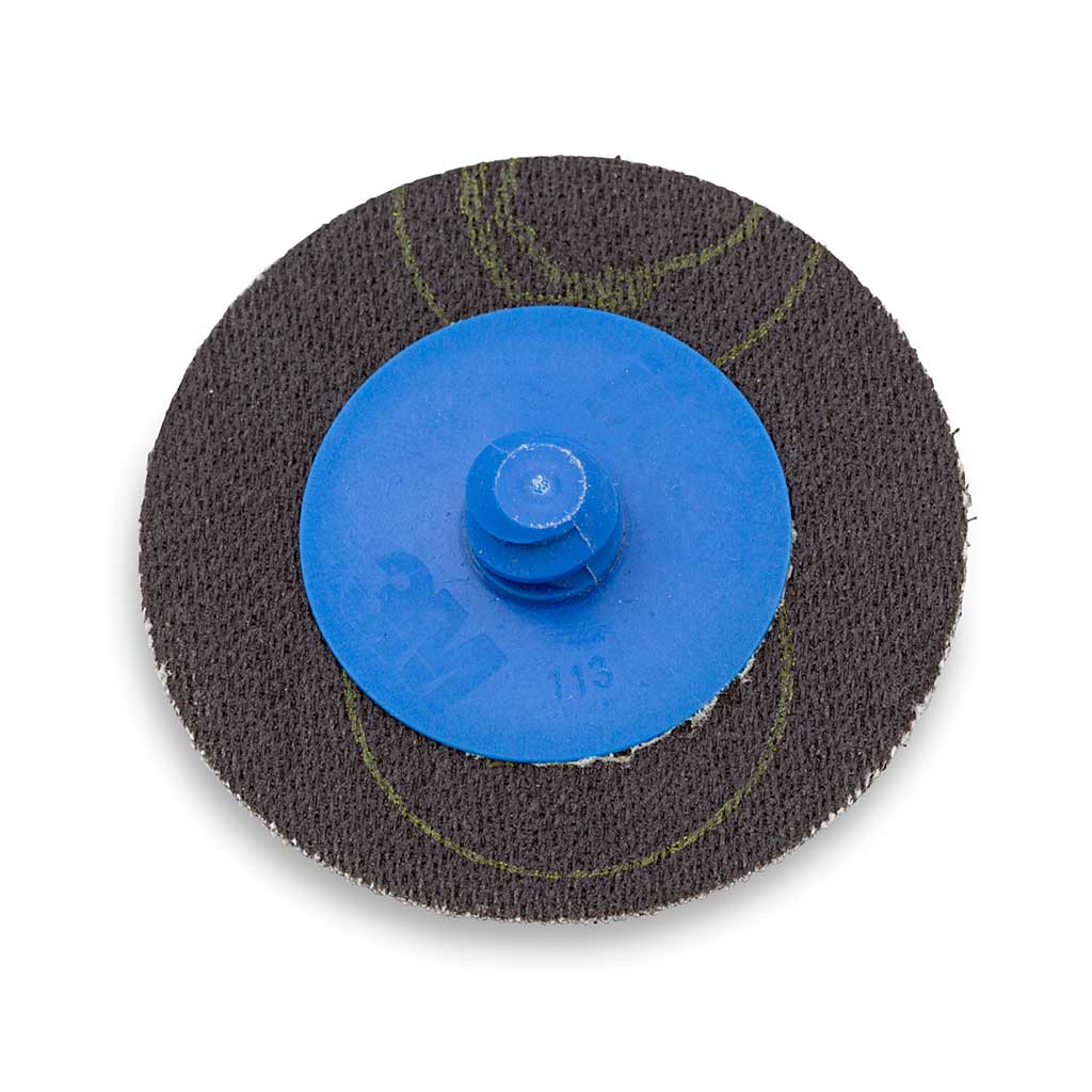 3M Roloc Disc, 2&quot; Brown Plastic Button P180 grade