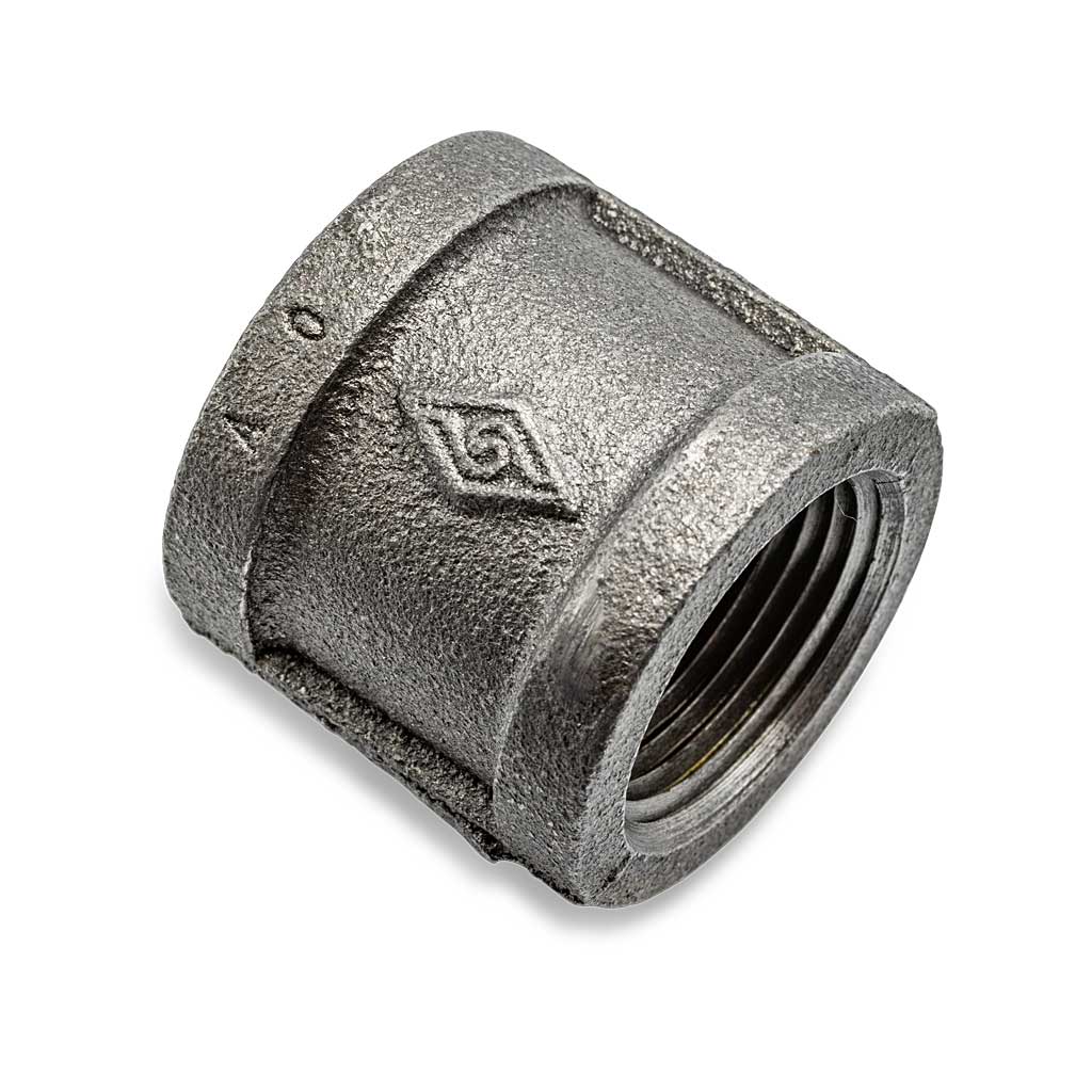 Coupling - Black Pipe 3/4&quot;