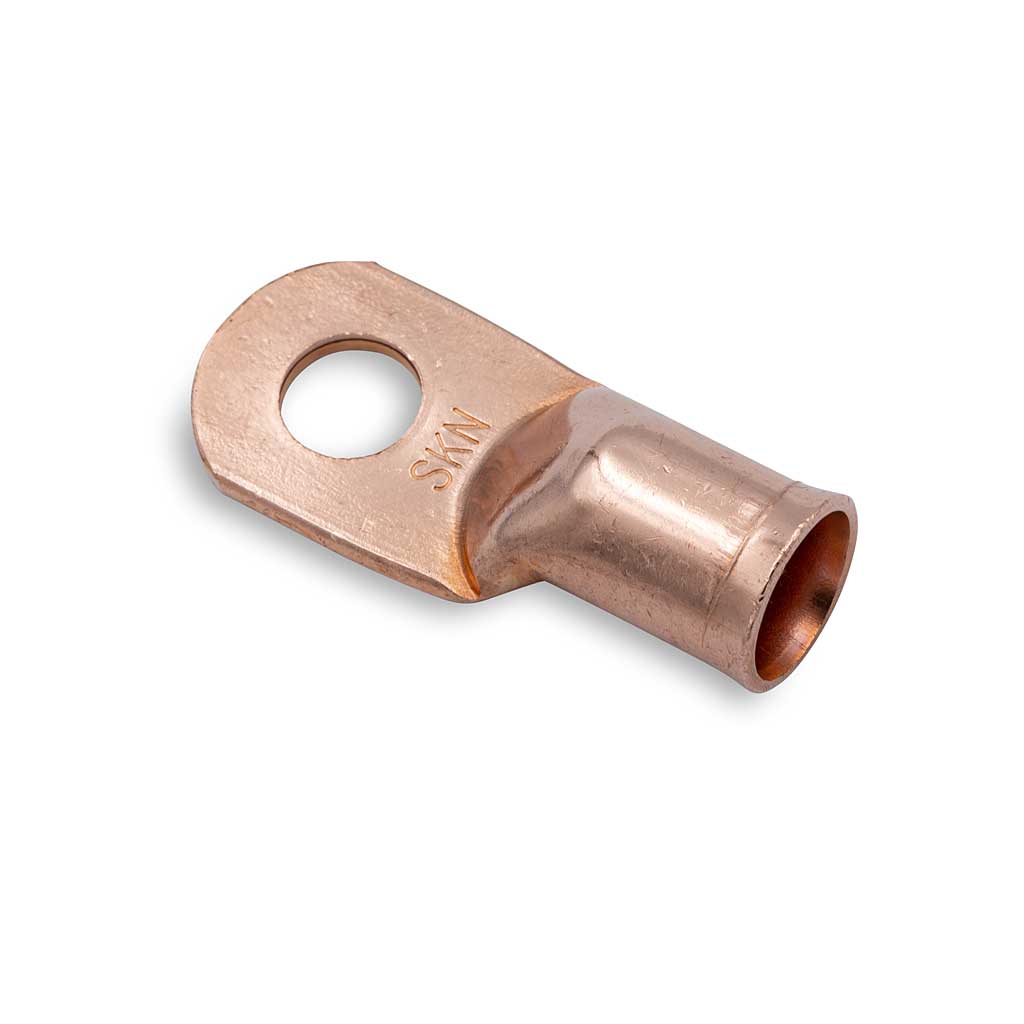 Copper Lugs - 8ga for #10 Stud