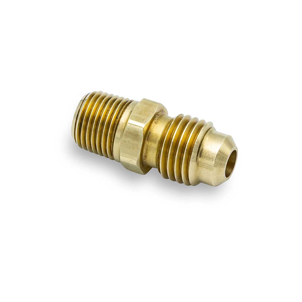 Male Connector- 45¬∫ Flare  1/4&quot;x 3/8&quot;