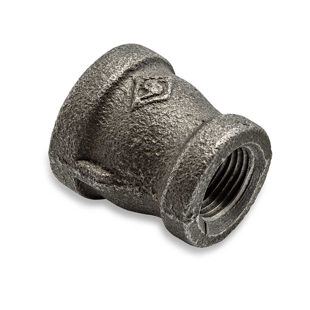 Reducer Coupler- 3/4&quot;to 3/8&quot; Black Pipe