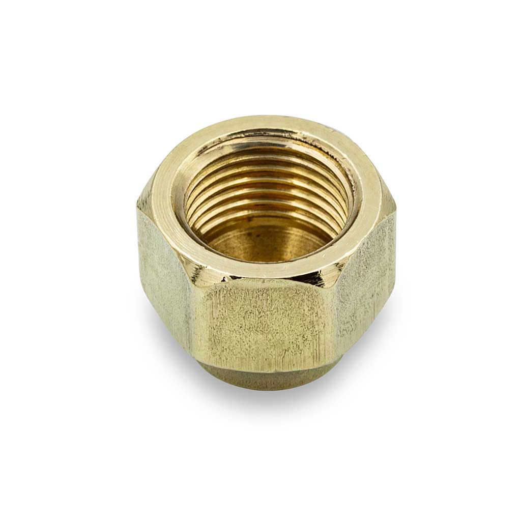 Short Forged Nut- 45¬∫ Flare 1/2&quot;X3/8&quot;
