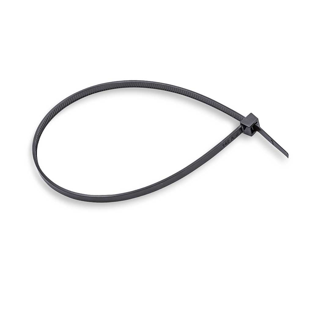 Cable Ties - 7&quot; w/ Mounting Hole 50 lb. Black